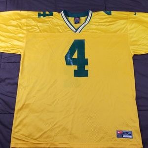 Nike BRETT FAVRE No. 4 GREEN BAY PACKERS (2XL)